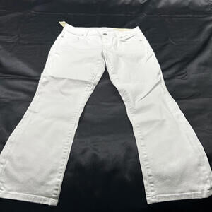 The Loft WOMENS white jean capris